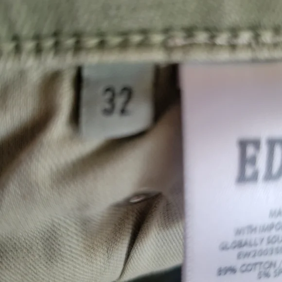 Edwin Bree Jeans in Sage Sz 32 NWT - Picture 9 of 9